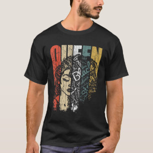 T-shirt Histoire noire pour les femmes Vêtements africains