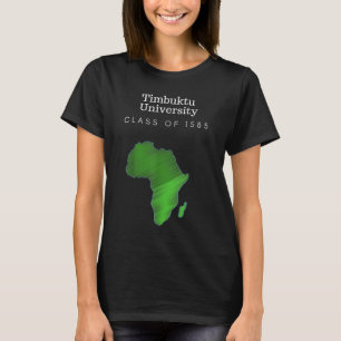 T-shirt Histoire noire Université de Tombouctou