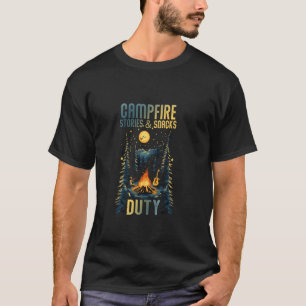 T-SHIRT HISTOIRES DE CAMP ET SERVICE DE COLLATIONS