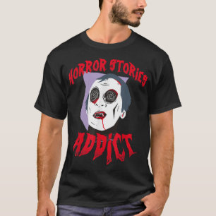 T-shirt Histoires d'horreur Films effrayants Addict Hallow
