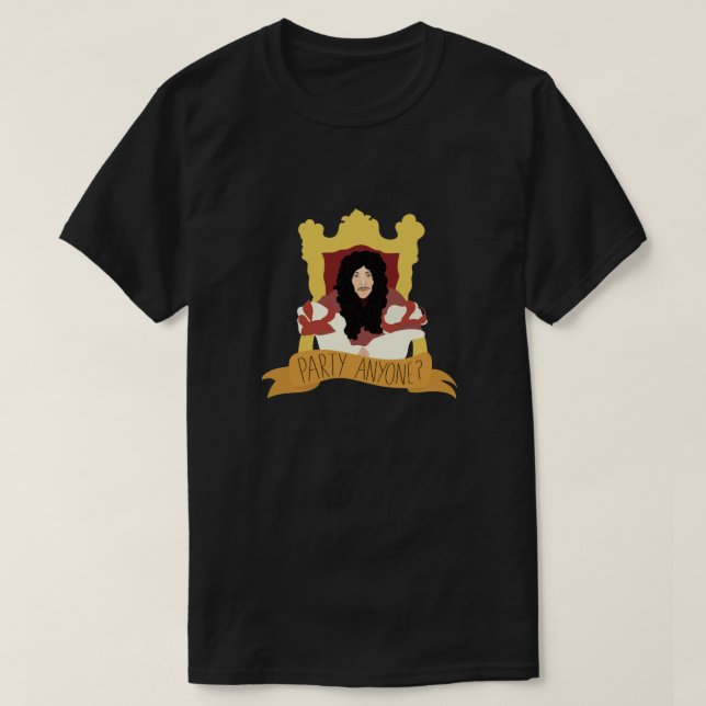 T-shirt Histoires horribles - Roi Charles II - Mathew Bayn (Design devant)