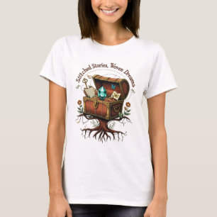 T-shirt Histoires piquées, tissées avec magie