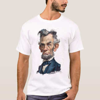 T-shirt Historic Statesman Caricature — 19th-Century 