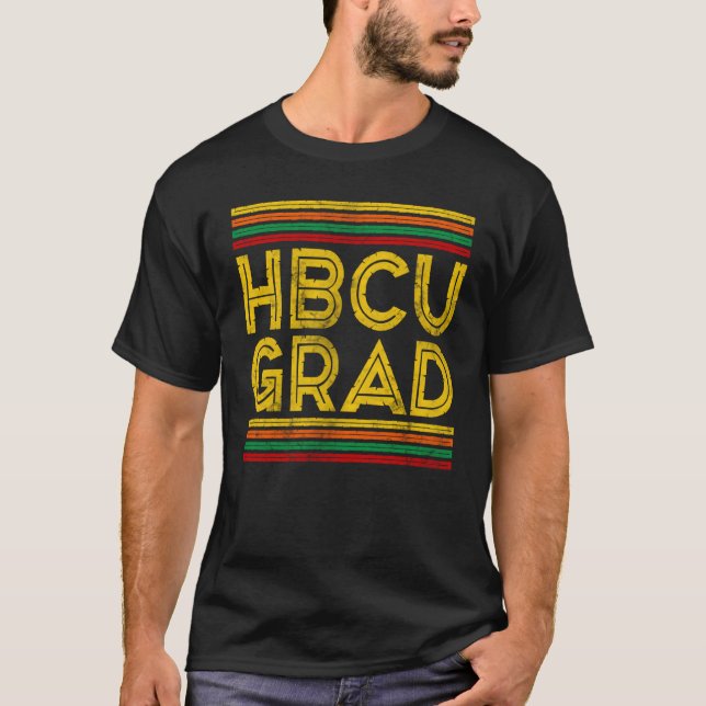 T-shirt Historical Black College Alumni HBCU Grad (Devant)
