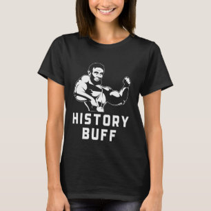 T-shirt Historique Buff Funny Abraham Lincoln Weightliftin