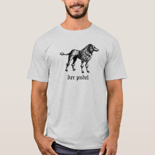 T-shirt historique de caniche
