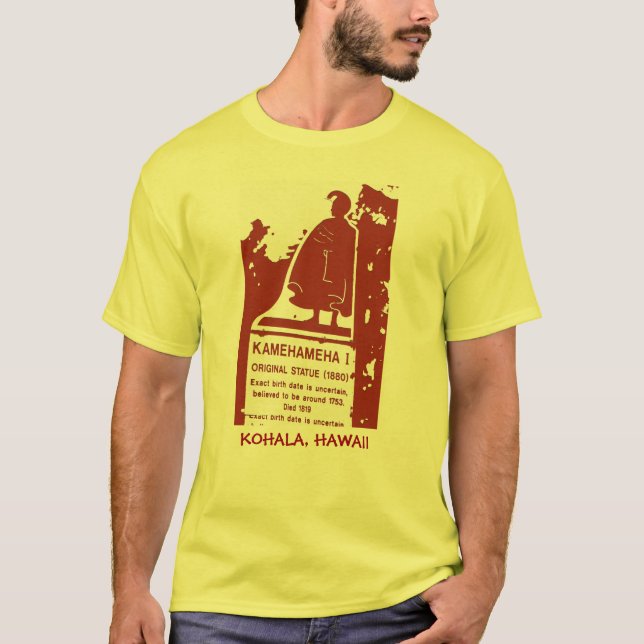 T-shirt historique de signe de Kamehameha (Devant)