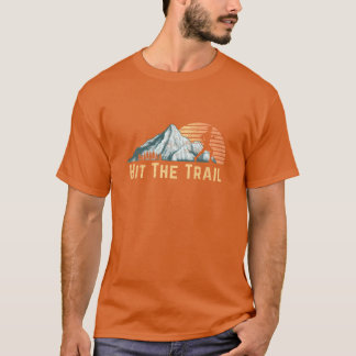T-shirt Hitherail Vintage Mountain Runner Retrorail en cou