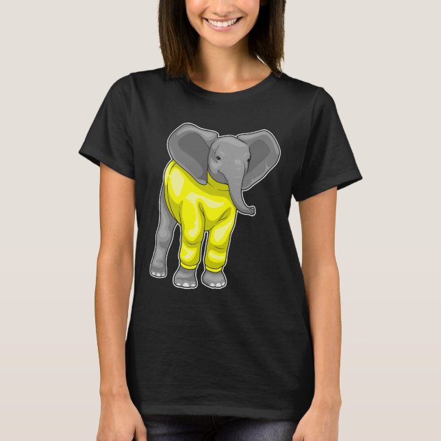 T-shirt Hiver éléphant (Devant)