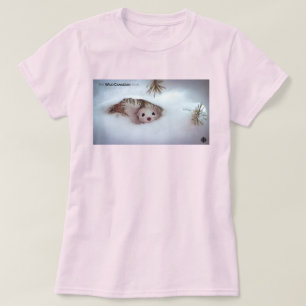 T-shirt Hiver - Weasel féminin à courte queue