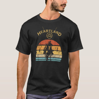 T-shirt HL Ranch Heartland Heartland ranch Sunset heartlan