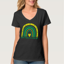 T-shirt HME Rainbow Women's V Neck