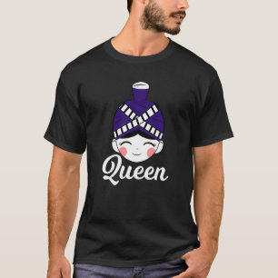 T-shirt Hmong Miao Fier Traditionnelle Fille Femme Hmoob Q