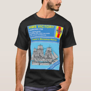 T-shirt HMS Victory Faux Owners Couverture manuelle