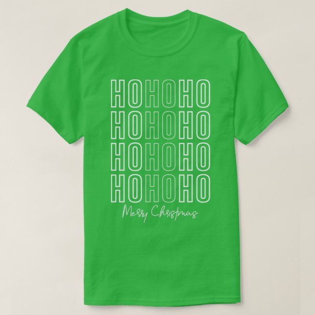 T-SHIRT HO HO (Design devant)