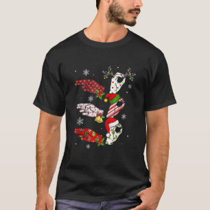 T-shirt Ho Ho ASL Langue des signes Fierté sourde Pajamas 