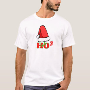 T-shirt Ho Ho Ho cubé