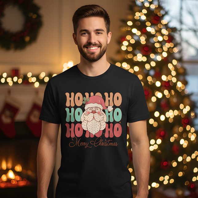 T-shirt Ho, ho, ho, joyeux noël (Créateur téléchargé)
