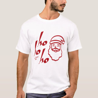 T-shirt Ho Ho Ho Moderne Minimaliste