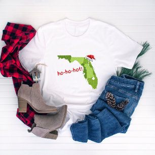 T-shirt ho-ho-hot ! Florida Funny Noël hiver