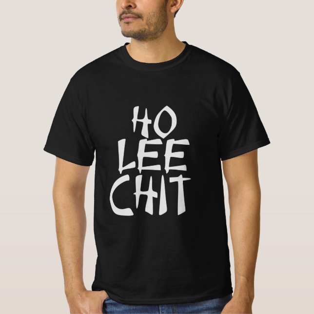 T-shirt HO Lee Chit drôle asiatique (Devant)