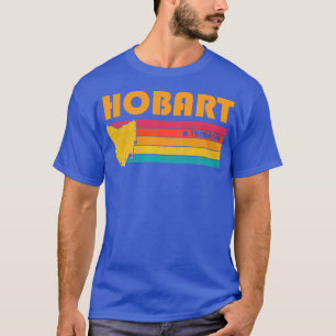 T-shirt Hobart Tasmania Vintage Souvenir déshabillé