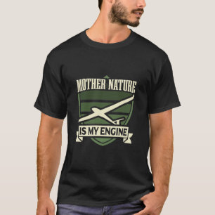 T-shirt Hobby de Gliding   Flying Glider Aviation Soar Tox