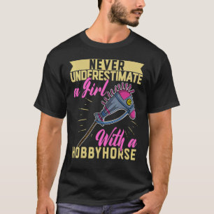 T-shirt Hobby Horsing Cheval Sport Équestre Équine Filles