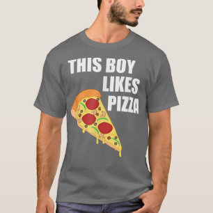 T-shirt Hobby Pizza Chef Boy Likes Pizza Funny Saying T-Sh