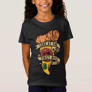 T-Shirt Hobby Pizza Maker Amour À La Première Bite