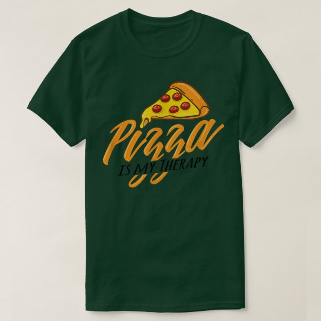 T-shirt Hobby Pizza Maker Ironic Saying Italian Food  (Design devant)
