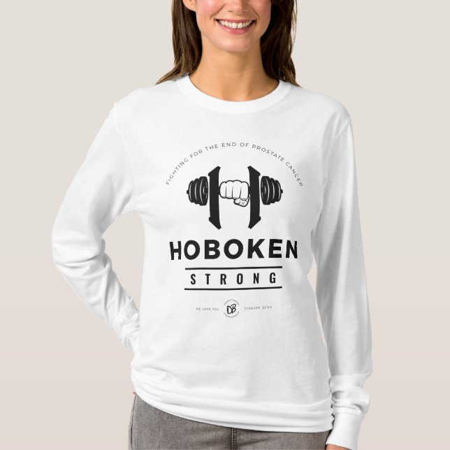 T-shirt Hoboken Strong / long slv femme (Devant)