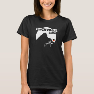 T-shirt Hochvogel Mountain Allgäu Alpes Bavaria Tirol Hiki