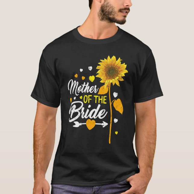 T-Shirt Hochzeit Mutter der Brautschwester (Vorderseite)