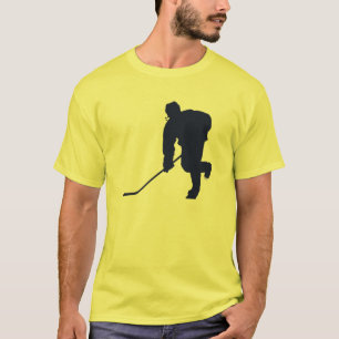 T-SHIRT HOCKEY BLEU ET JAUNE