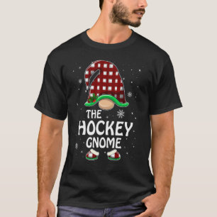 T-shirt Hockey Buffalo Plaid Matching Family Group C