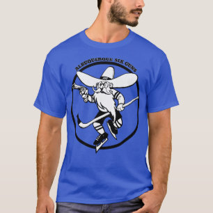 T-shirt Hockey classique Albuquerque Six Guns 1973 4