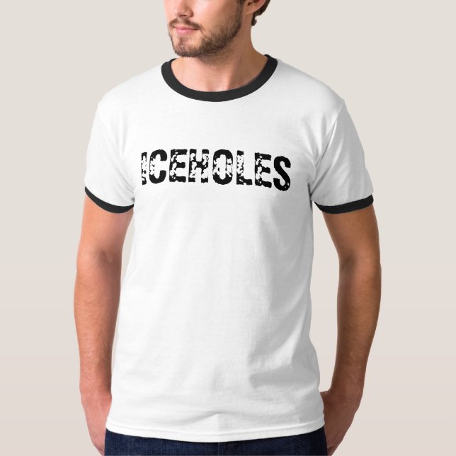 T-SHIRT HOCKEY DE L'ÉCHELLE 62 D'ICEHOLES NYFD (Devant)