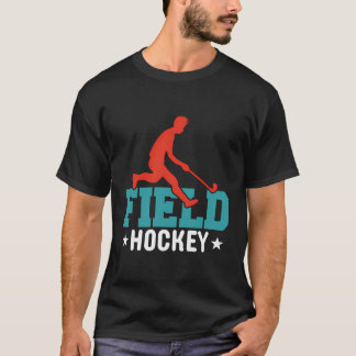 T-shirt Hockey de terrain Design Hommes Femmes Filles Garç