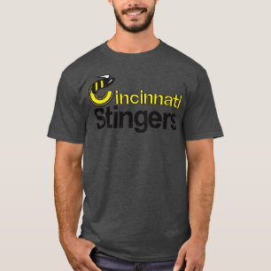 T-shirt Hockey défunt Cincinnati Stingers 1977