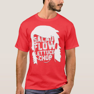 T-shirt Hockey Hair drôle Flow Laitue Salade Chop Hockey