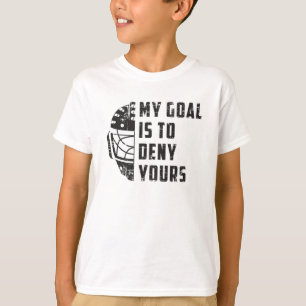 T-shirt Hockey Hockey Ice Hockey Stick Équipe de sport Drô
