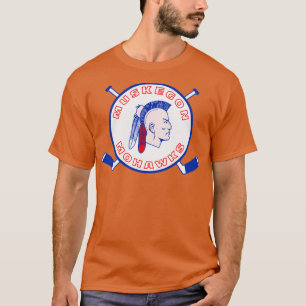 T-shirt Hockey Mohawk Muskegon défunt