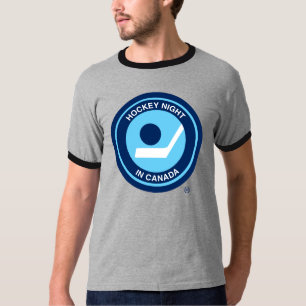 T-shirt Hockey Night Retro