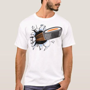 T-shirt Hockey Puck Breakout