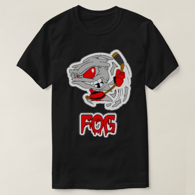 T-shirt Hockey sur brouillard de Bakersfield (Design devant)