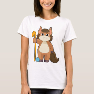 T-shirt Hockey sur gazon à cheval