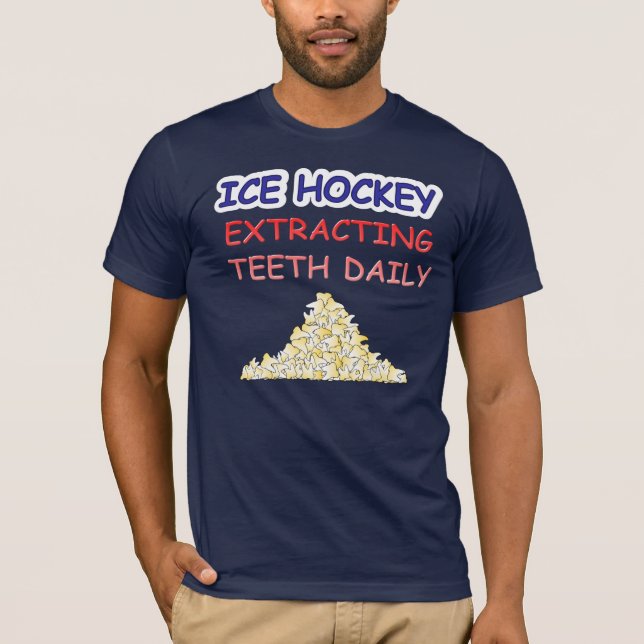 T-SHIRT HOCKEY SUR GLACE (Devant)