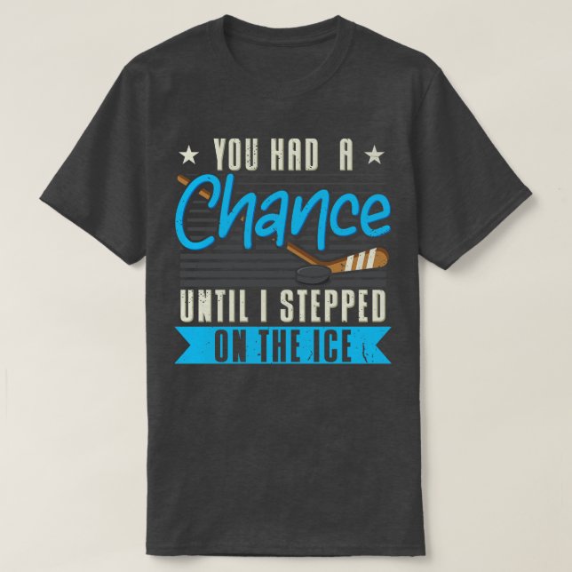 T-shirt Hockey sur glace (Design devant)