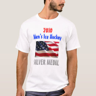 T-shirt Hockey sur glace de 2010 hommes des Etats-Unis -